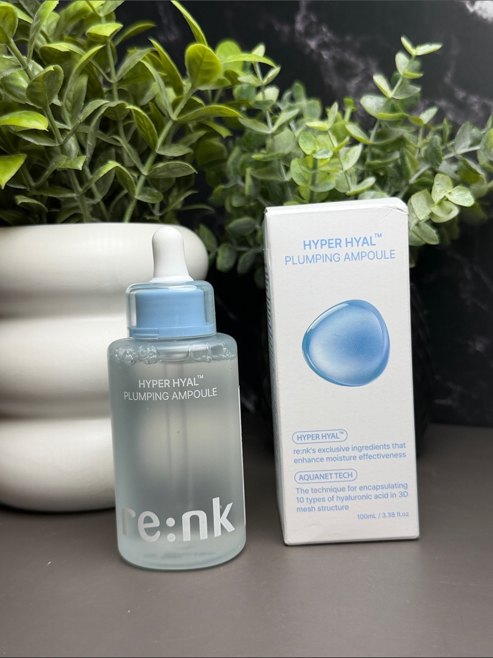 Hyper Hyal Plumping Ampoule — Hydrating Serum (Light Blue)